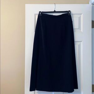 Jara Flared Black Skirt